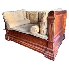 English Day bed wood rest bed, William IV