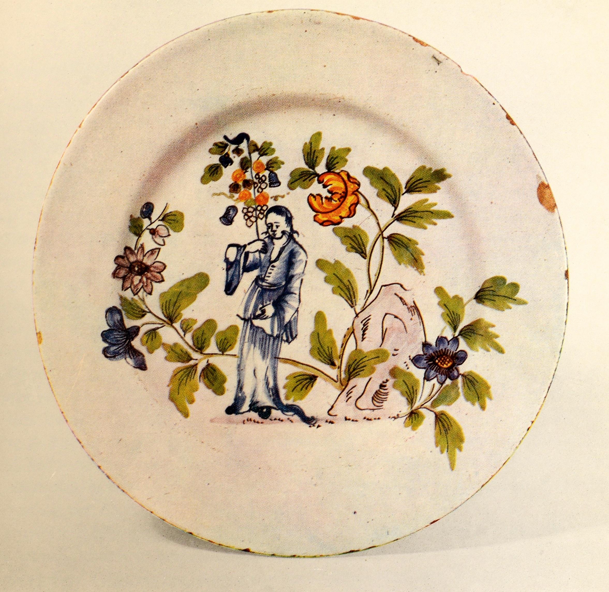 English Delftware Pottery in the Robert Hall Warren Collection, First Edition For Sale 2