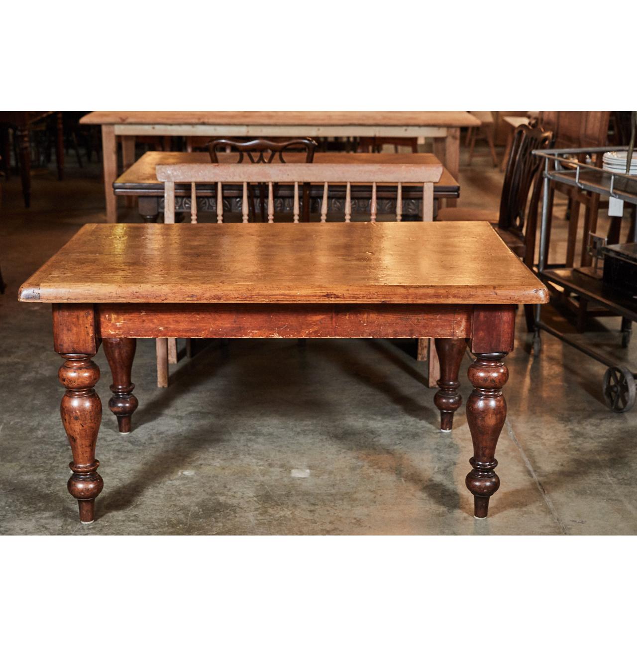 Country English Dining Table For Sale
