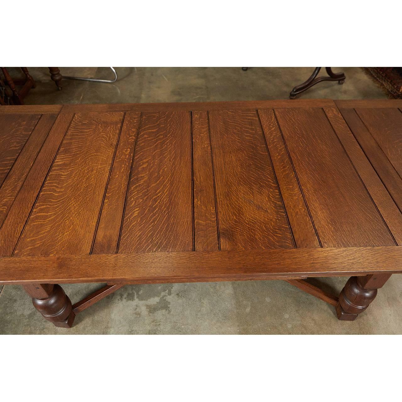 English Draw Leaf Coffee Table In Good Condition For Sale In Culver City, CA