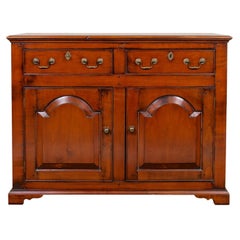 English Dresser Base Sideboard Cabinet Mahogany Arts & Crafts