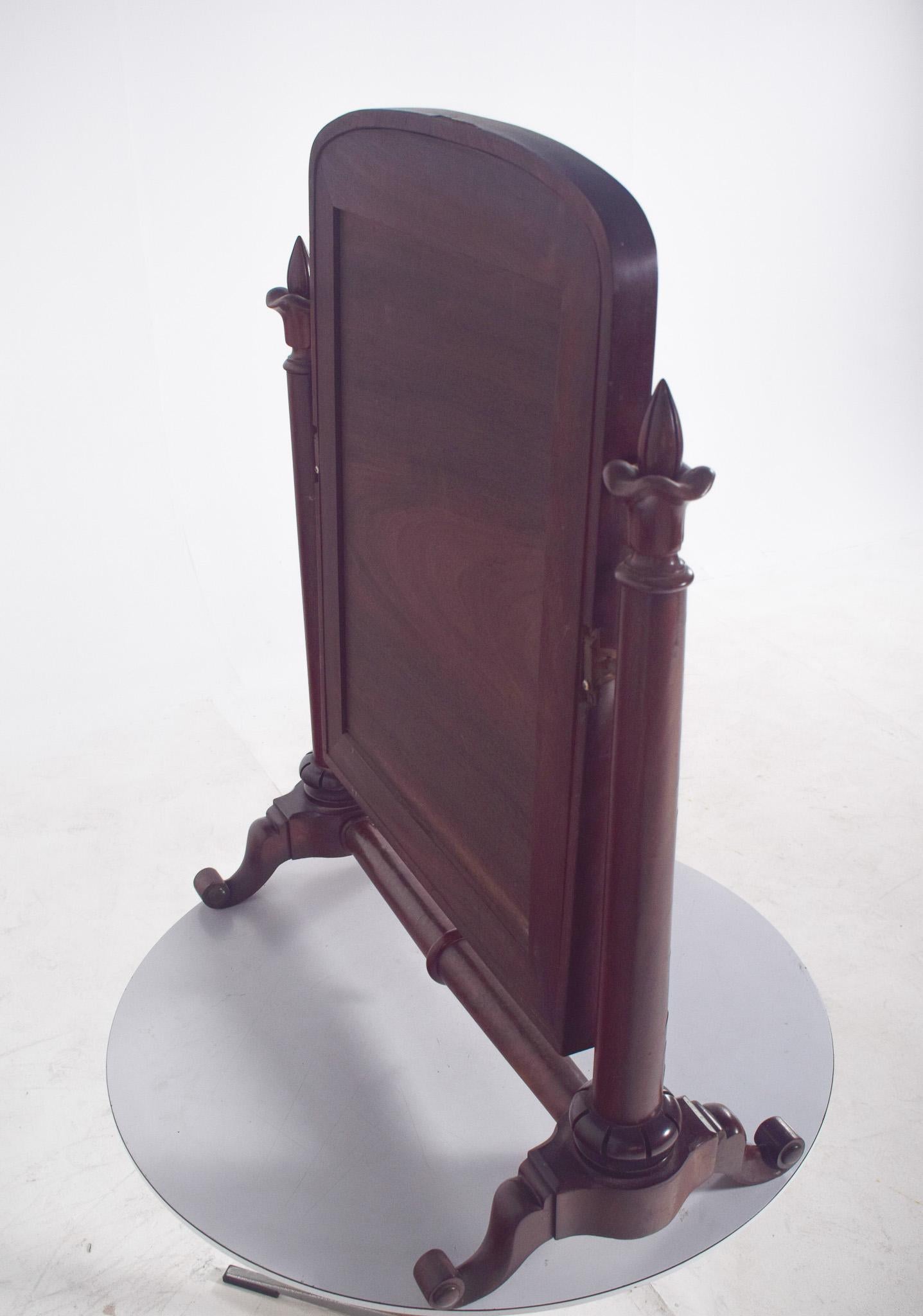 Specchio da toeletta inglese con torniture in vendita 4