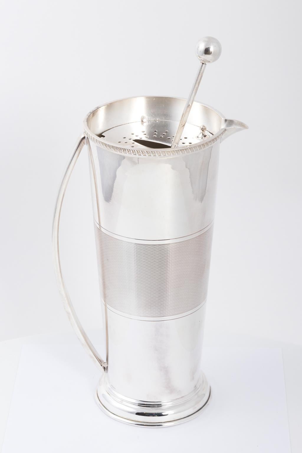 Art Deco English Drink Mixer For Sale