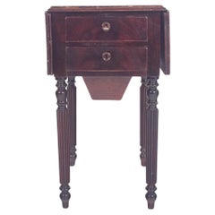 Mesa auxiliar rectangular inglesa