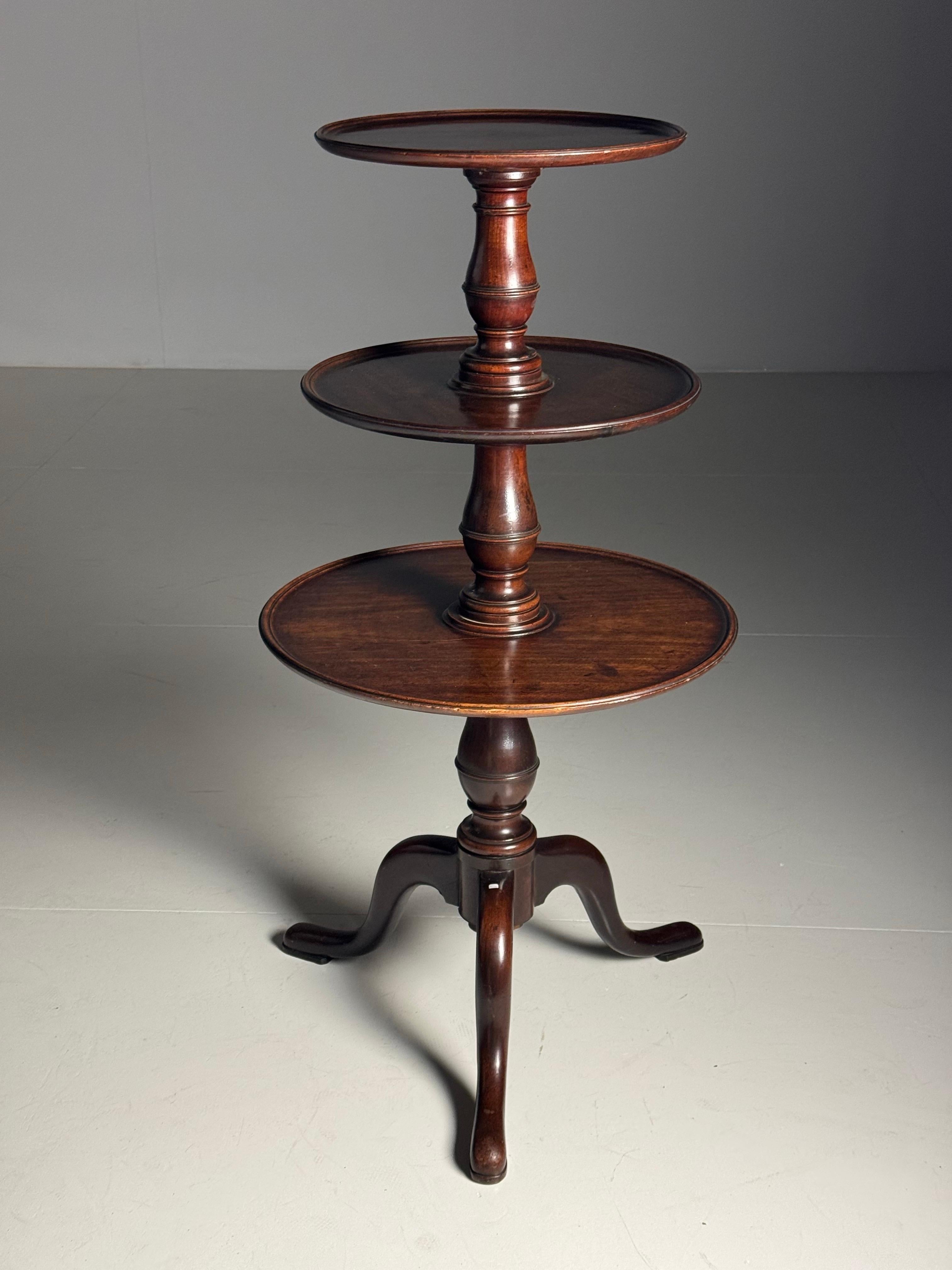 Etagère inglesa de caoba de principios del siglo XIX en venta 7