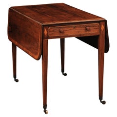 English Early 19th Century Rosewood Pembroke Table