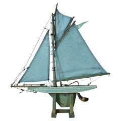 English Early 20th Century Pond Boat