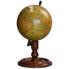 English Educational Table Globe by E.J. Arnold & Sons Ltd. Leeds