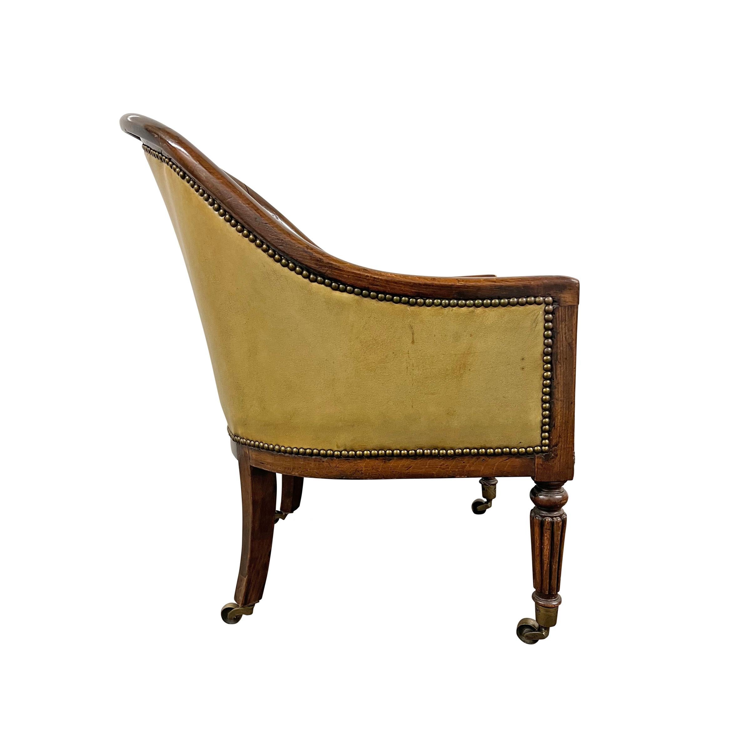 English Early Victorian Armchair 1
