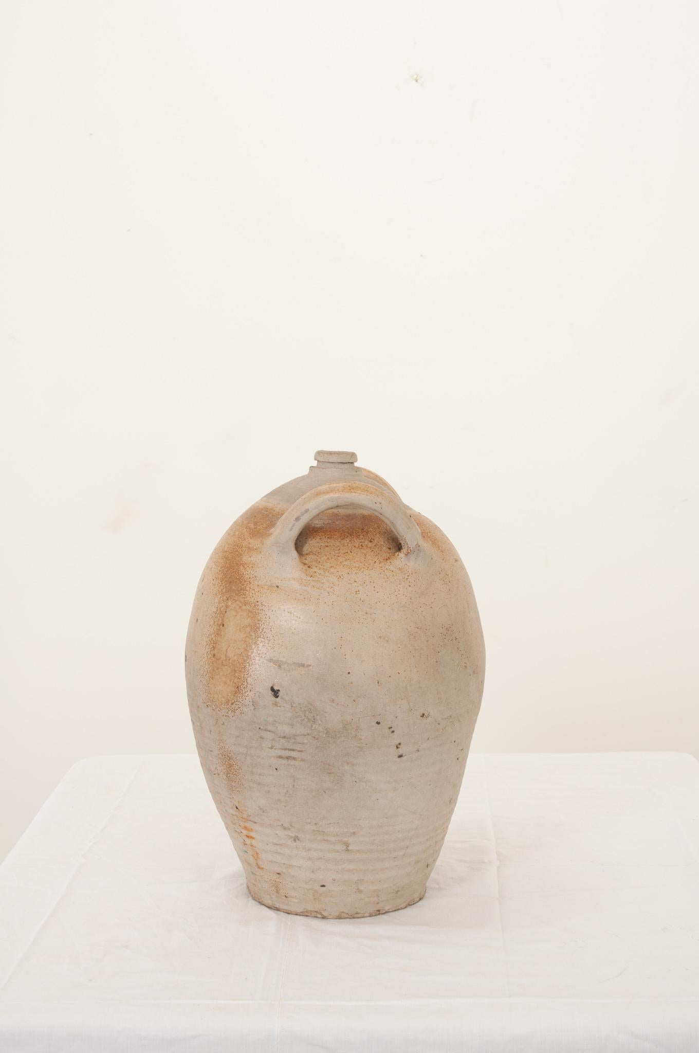 19th Century English Earthenware Storage Jar