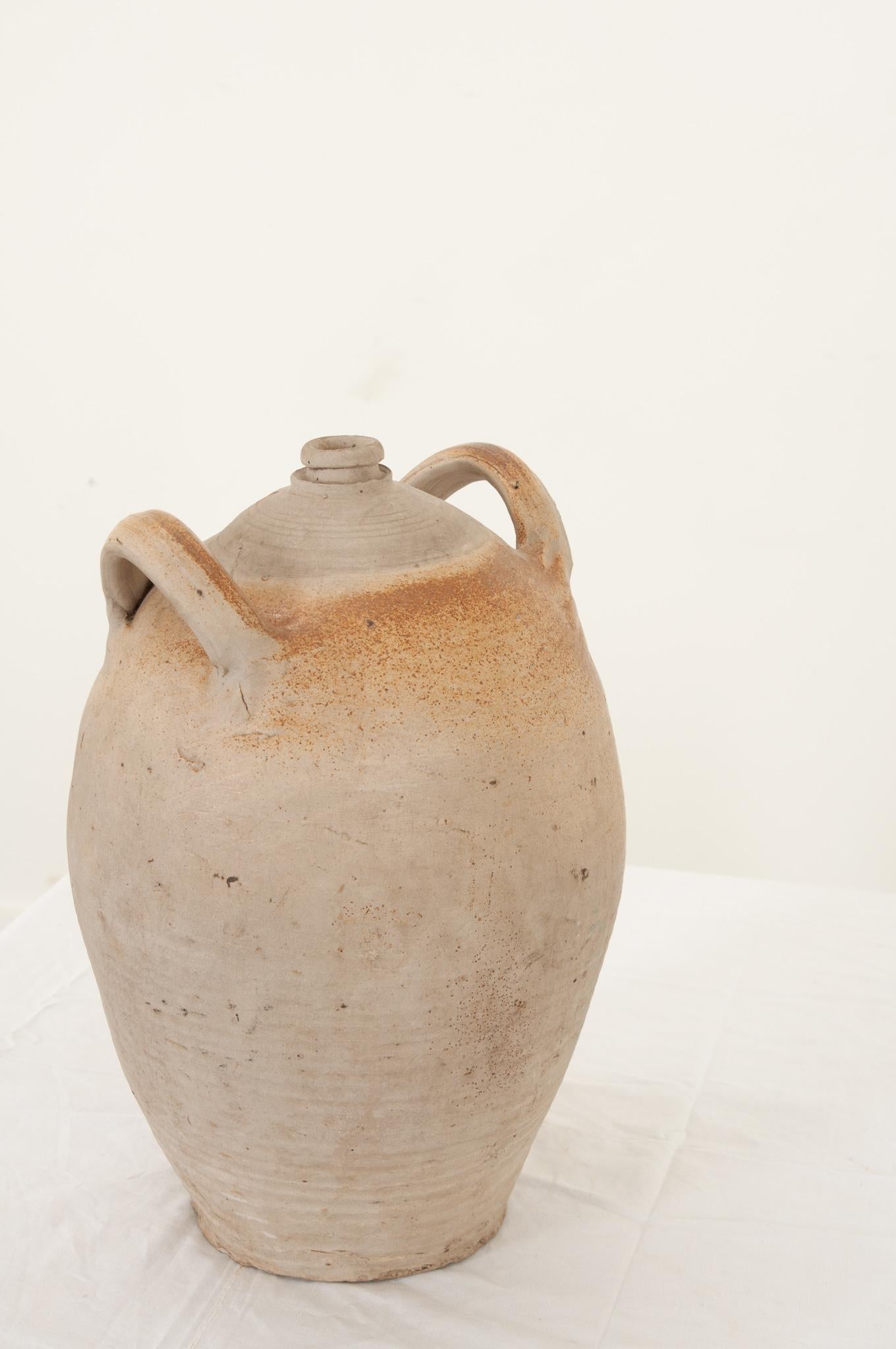 Clay English Earthenware Storage Jar
