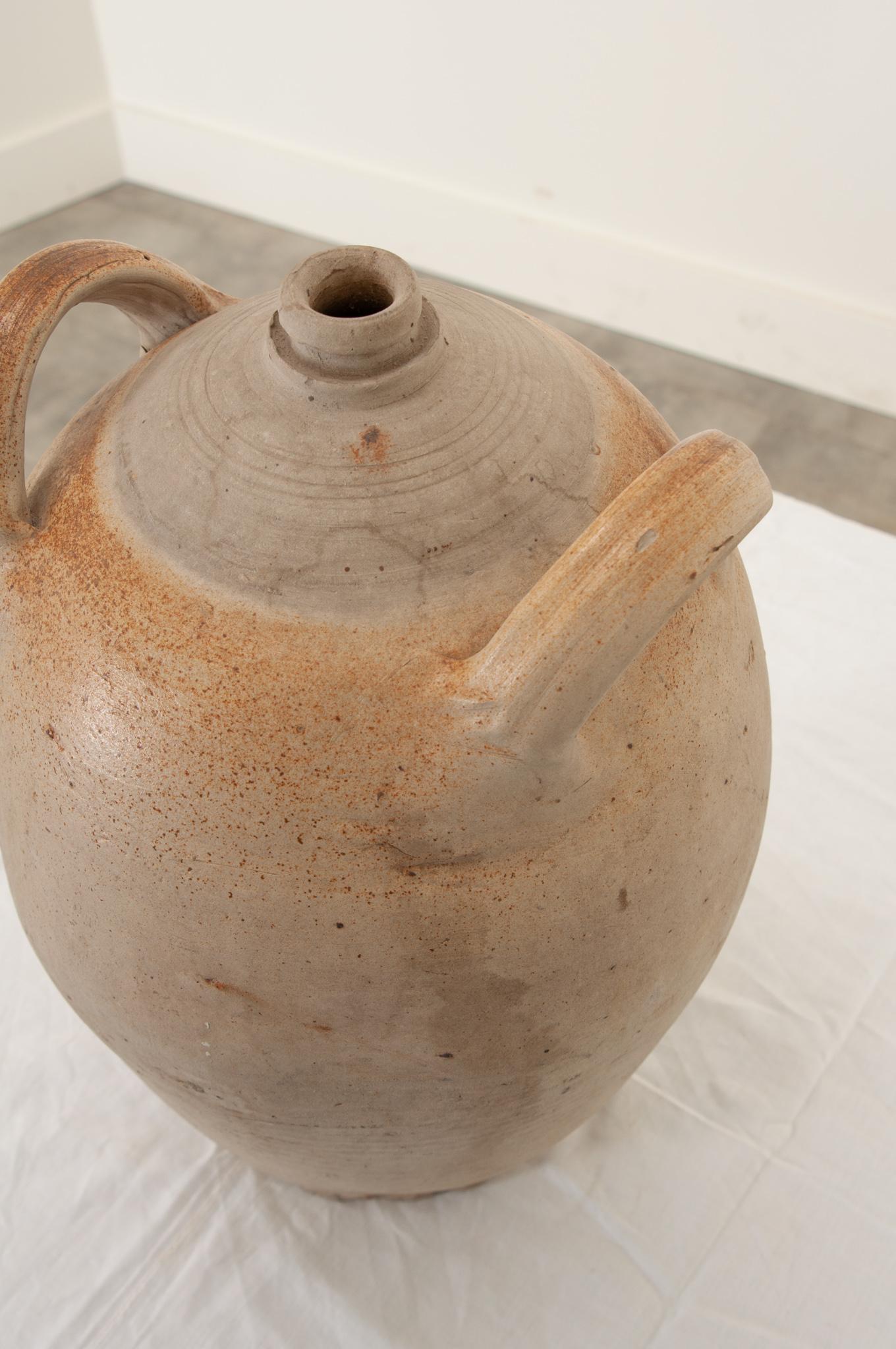 English Earthenware Storage Jar 1