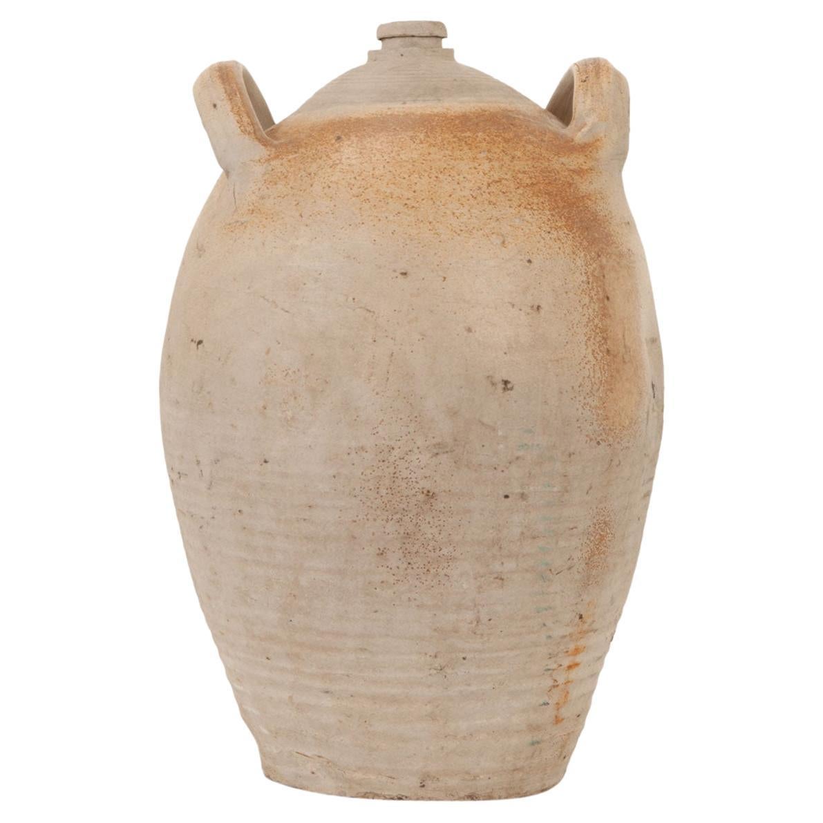 English Earthenware Storage Jar