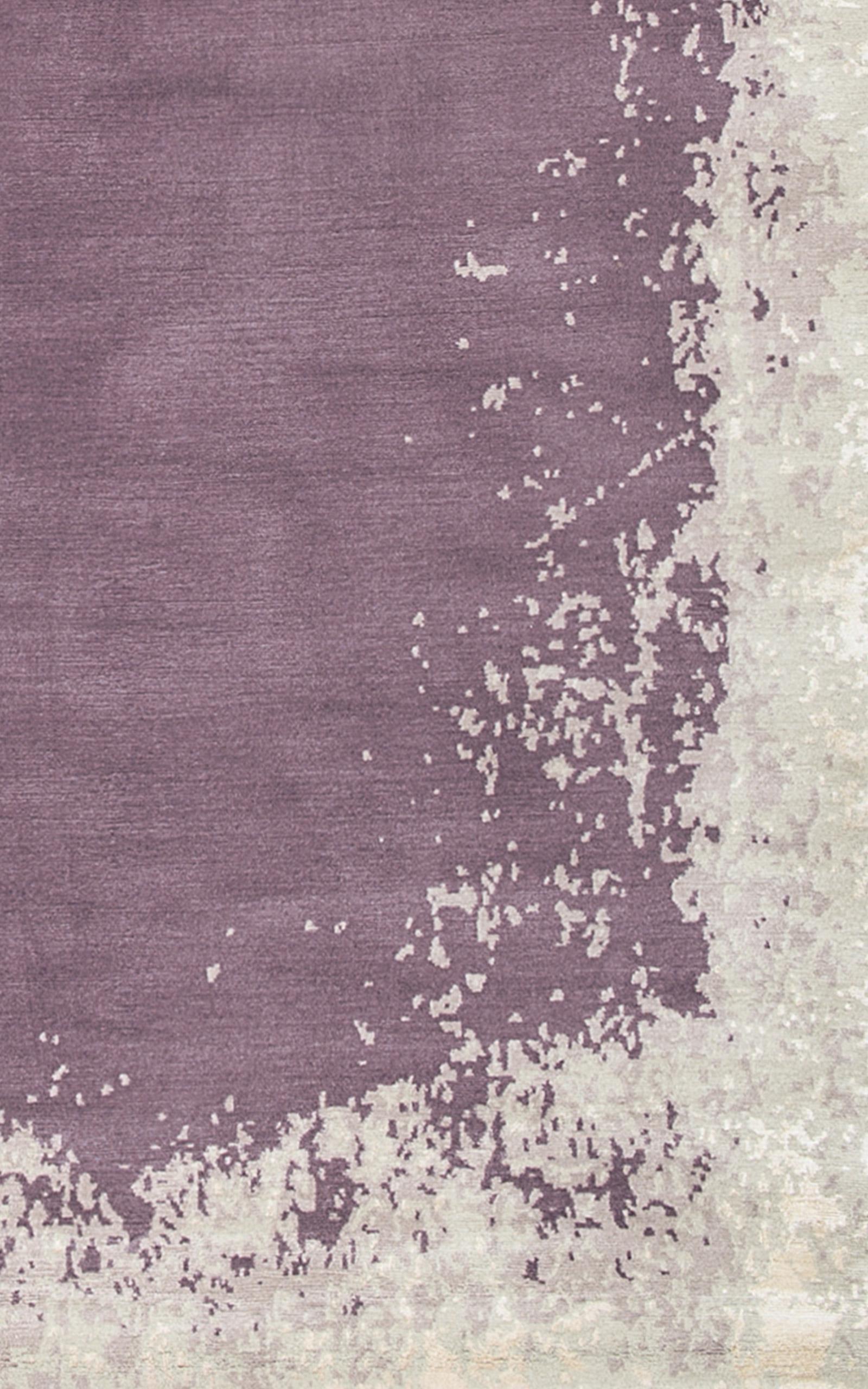 English Eccentrics, Moderne Bordüre, Dunkles Mauve (Nepalesisch) im Angebot