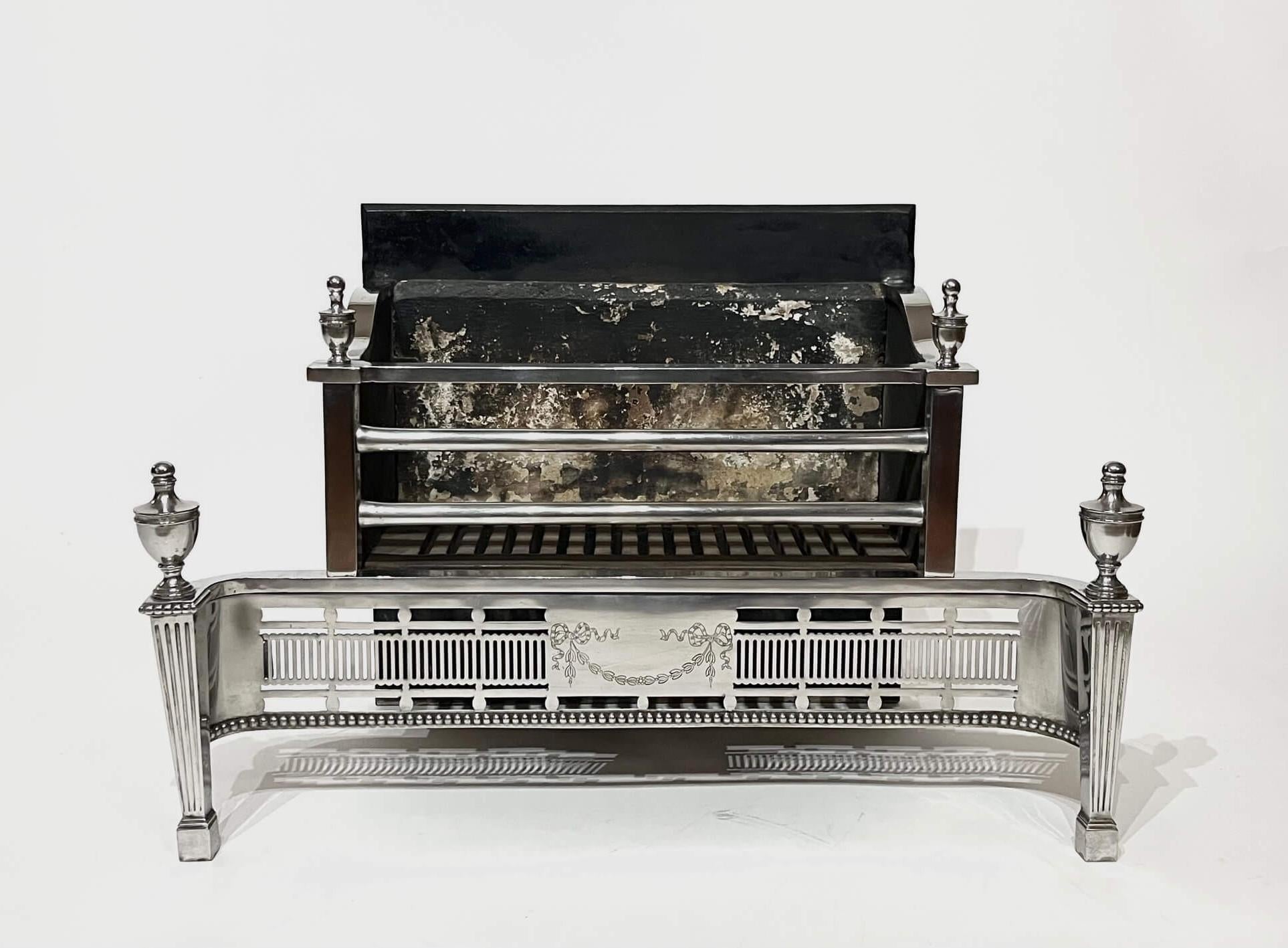 Edoardiano Griglia da fuoco inglese in stile 