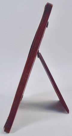 English Edwardian Art Nouveau Picture Frame with Pastoral Scene