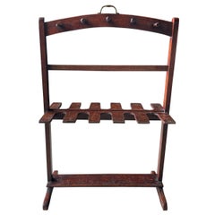 Antique English Edwardian Boot Rack