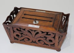 English Edwardian Butler's Letter Box