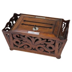 English Edwardian Butler's Letter Box