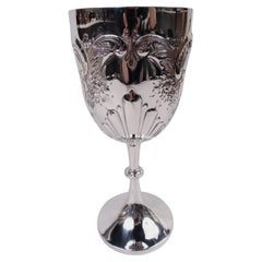 Englischer edwardianischer klassischer Zeremonienstuhl aus Sterlingsilber, 1903