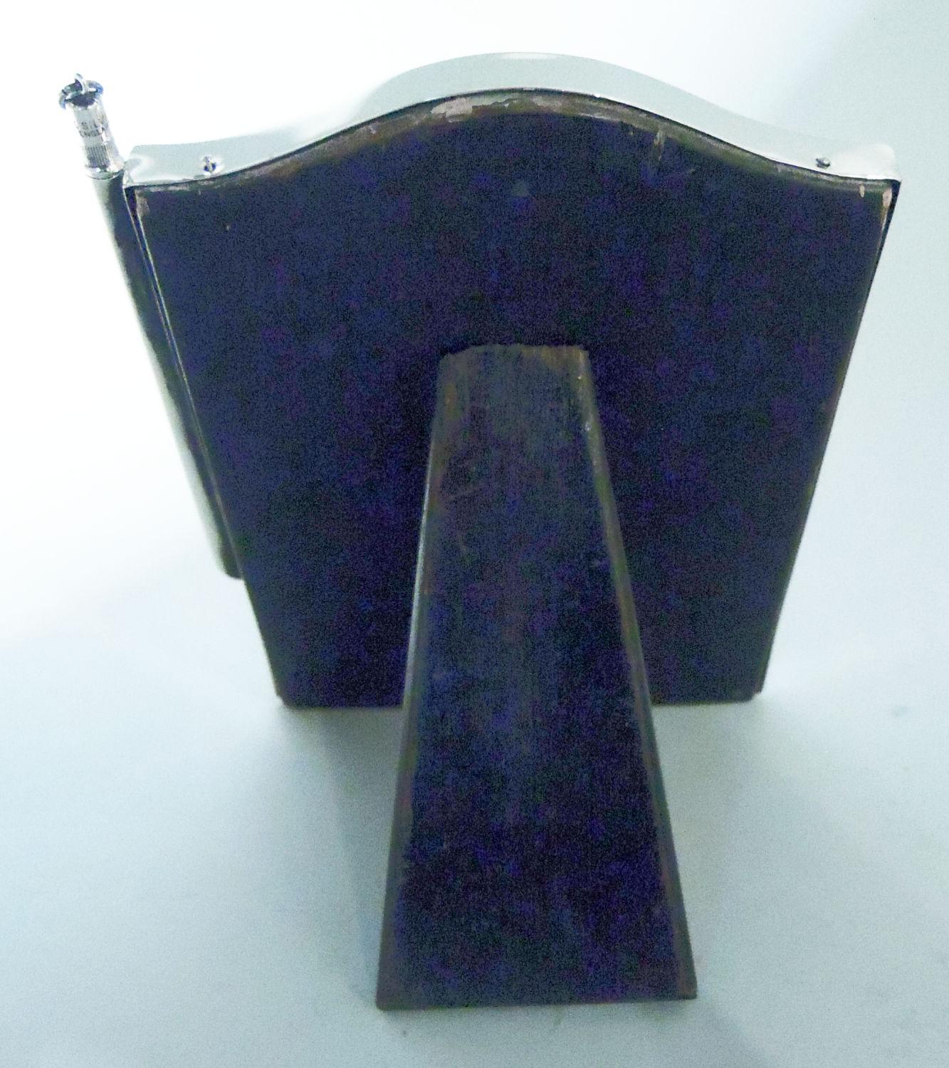 British English Edwardian Enamel Novelty Picture Frame with Pencil 1922 For Sale