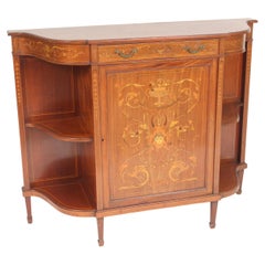 English Edwardian Inlaid Sideboard