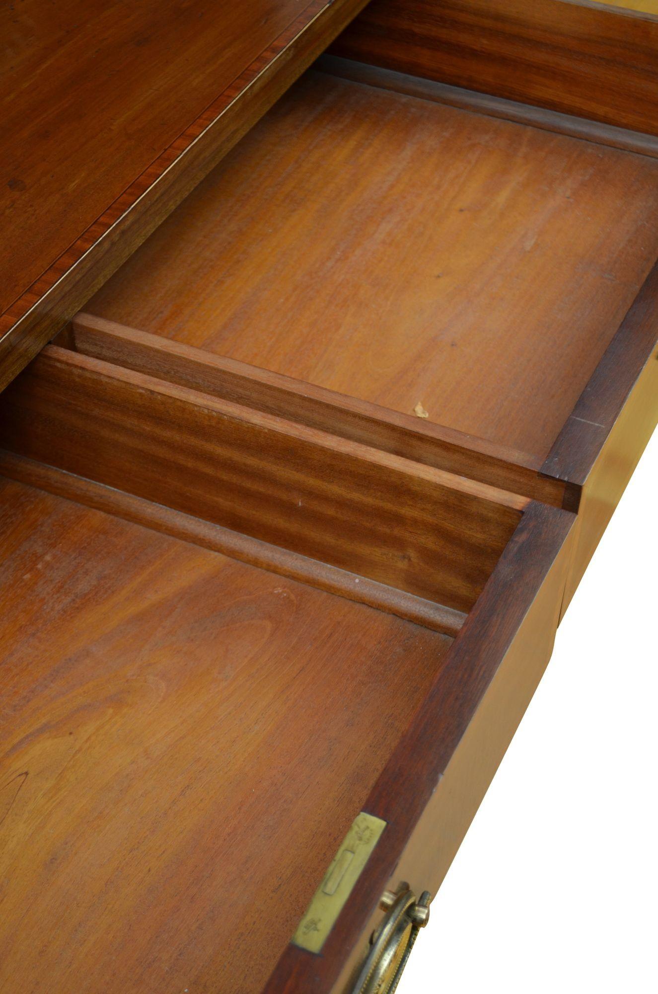English Edwardian Mahogany Dressing Table 6