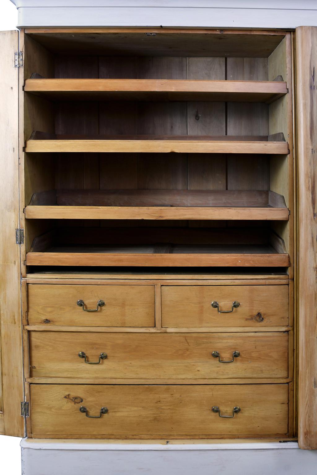 armoire with drawers inside