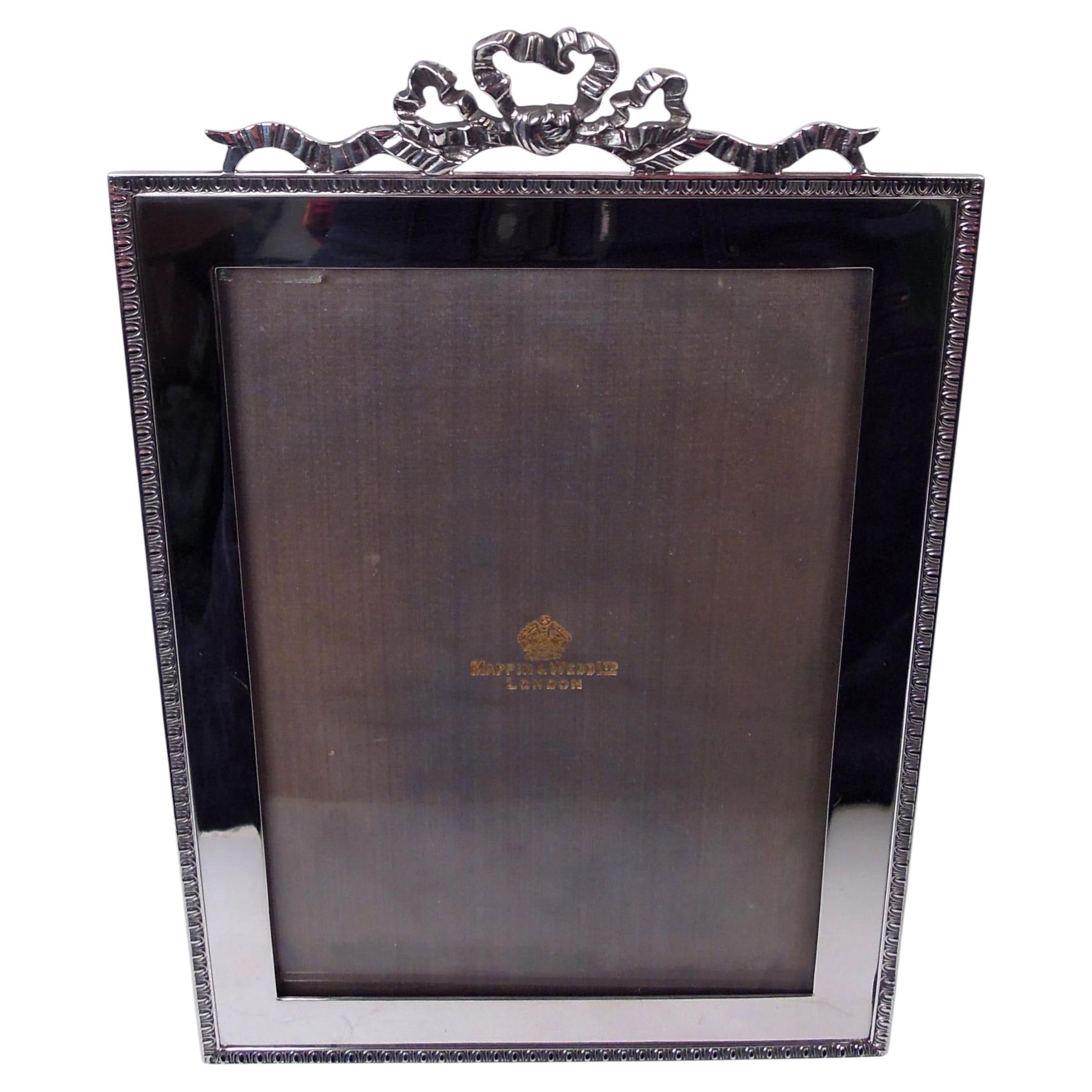 Cornice in argento sterling in stile edoardiano-regency inglese, 1911 in vendita