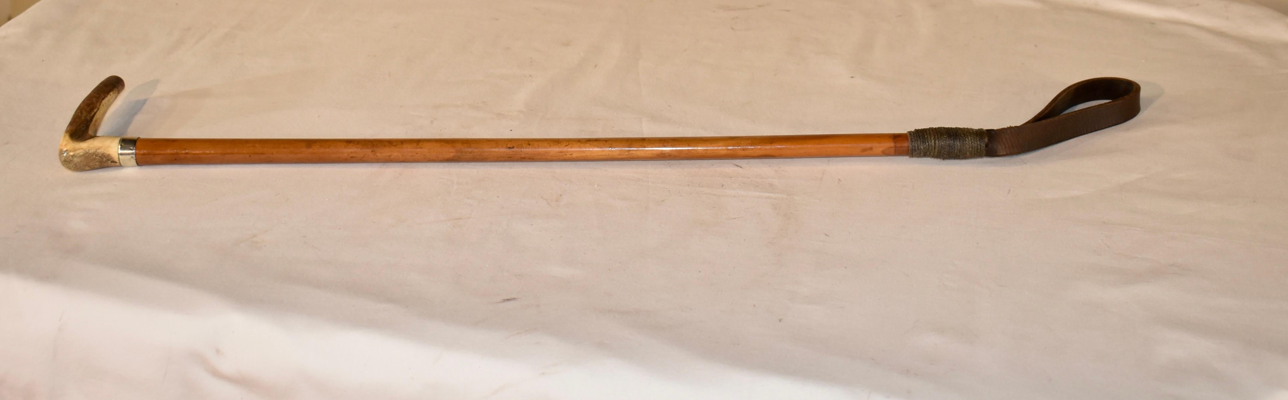 Crop de montar eduardiano inglés, circa 1900 Hueso en venta