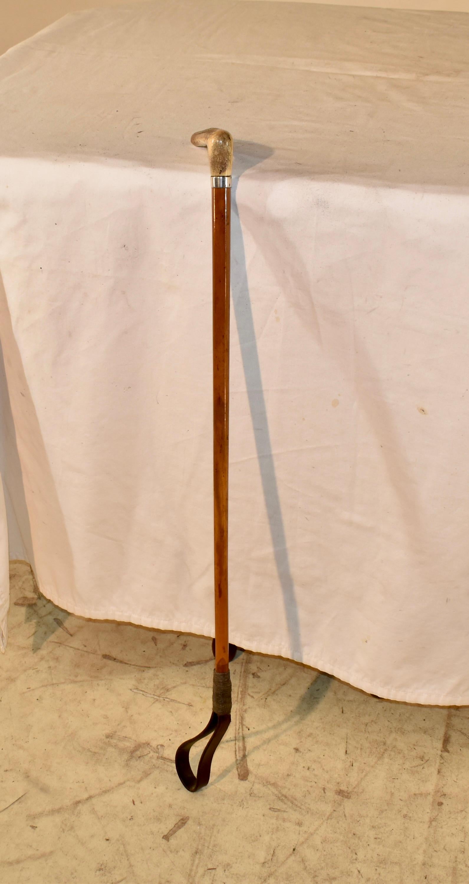 Crop de montar eduardiano inglés, circa 1900 en venta 1