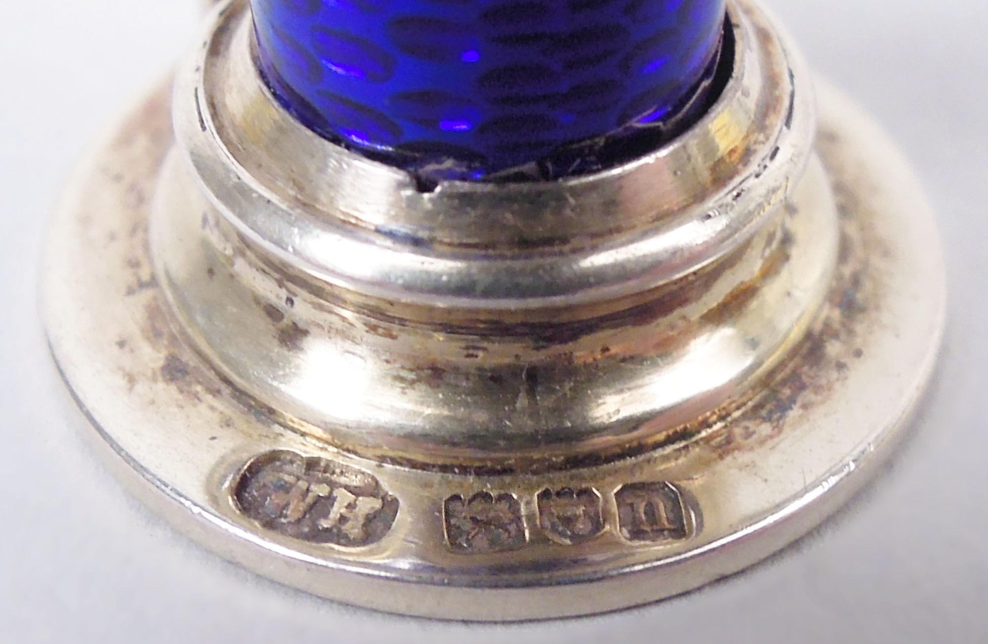 English Edwardian Sterling Silver Game Bird Place Card Holders, 1908 im Angebot 4