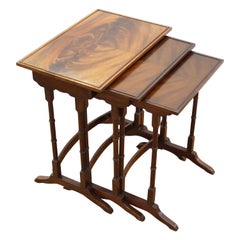 English Edwardian Style Nesting Tables