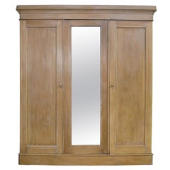 Edwardian Mahogany 3 Door Wardrobe For Sale At 1stdibs