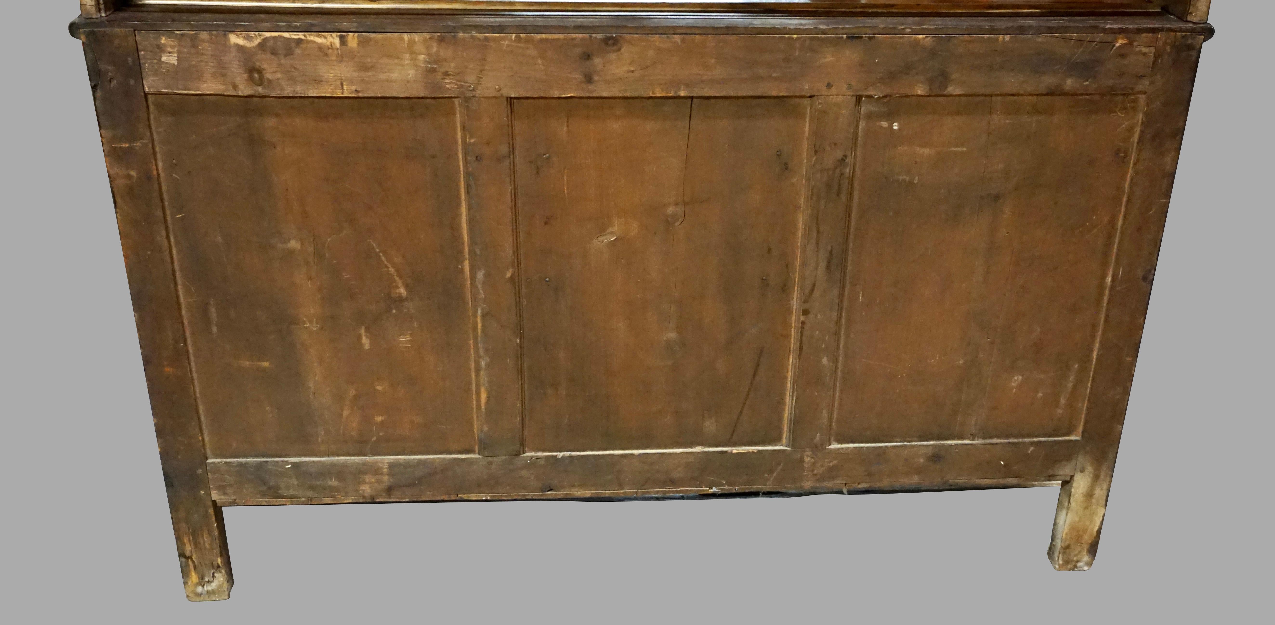 Late 18th Century English Eighteenth Century Oak High Dresser in Two Parts circa 1780