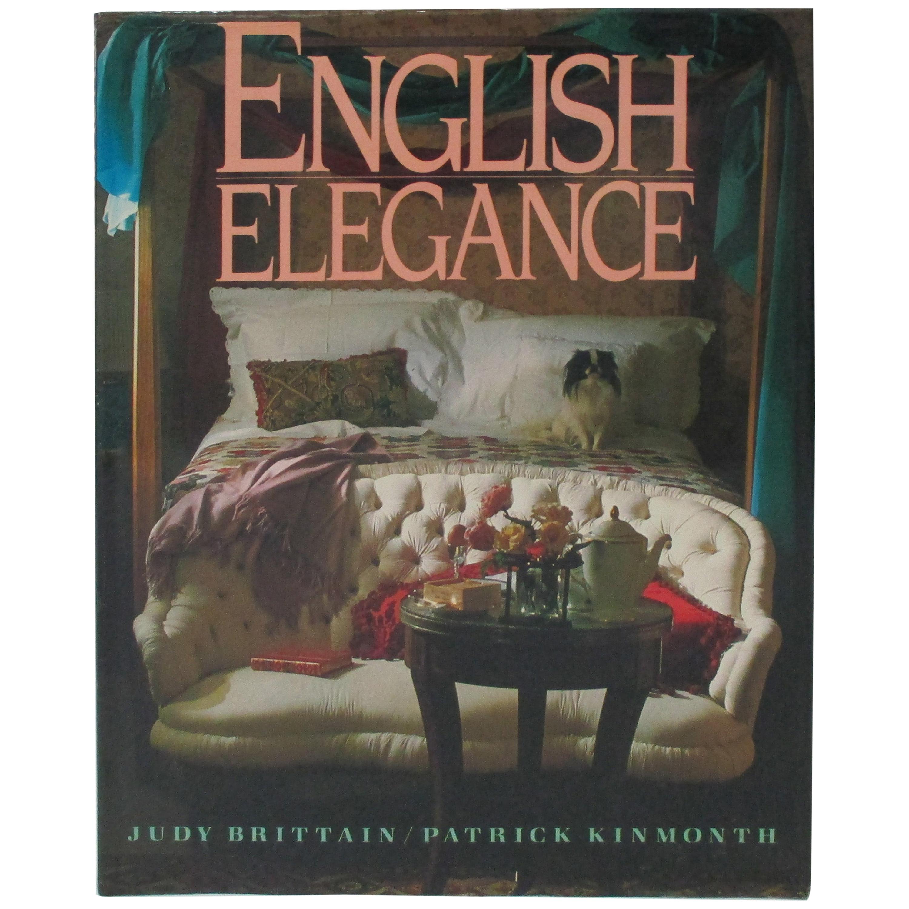 English Elegance Hardcover Decoration Book