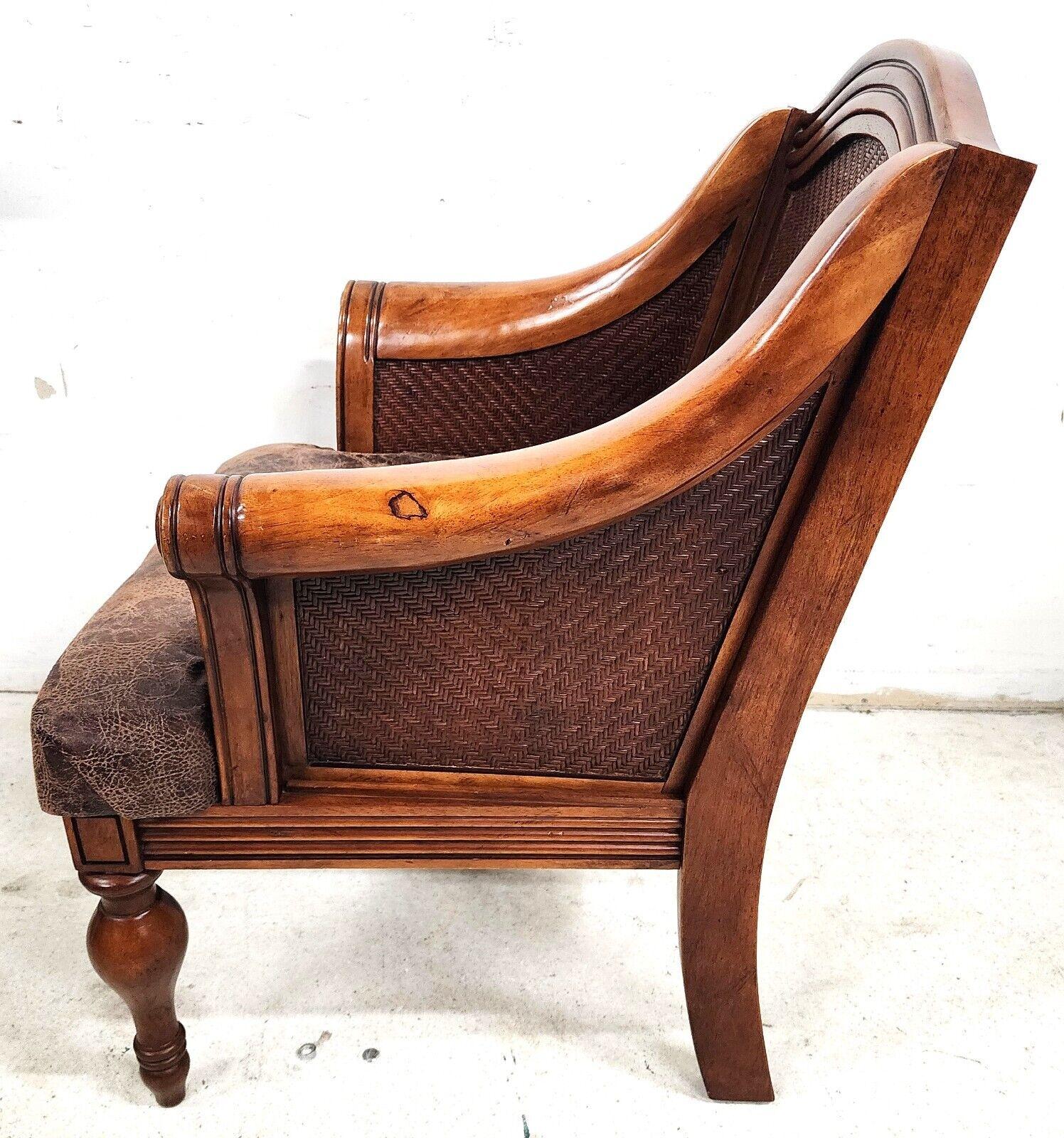 English Empire Armchair Lounge Chair 5