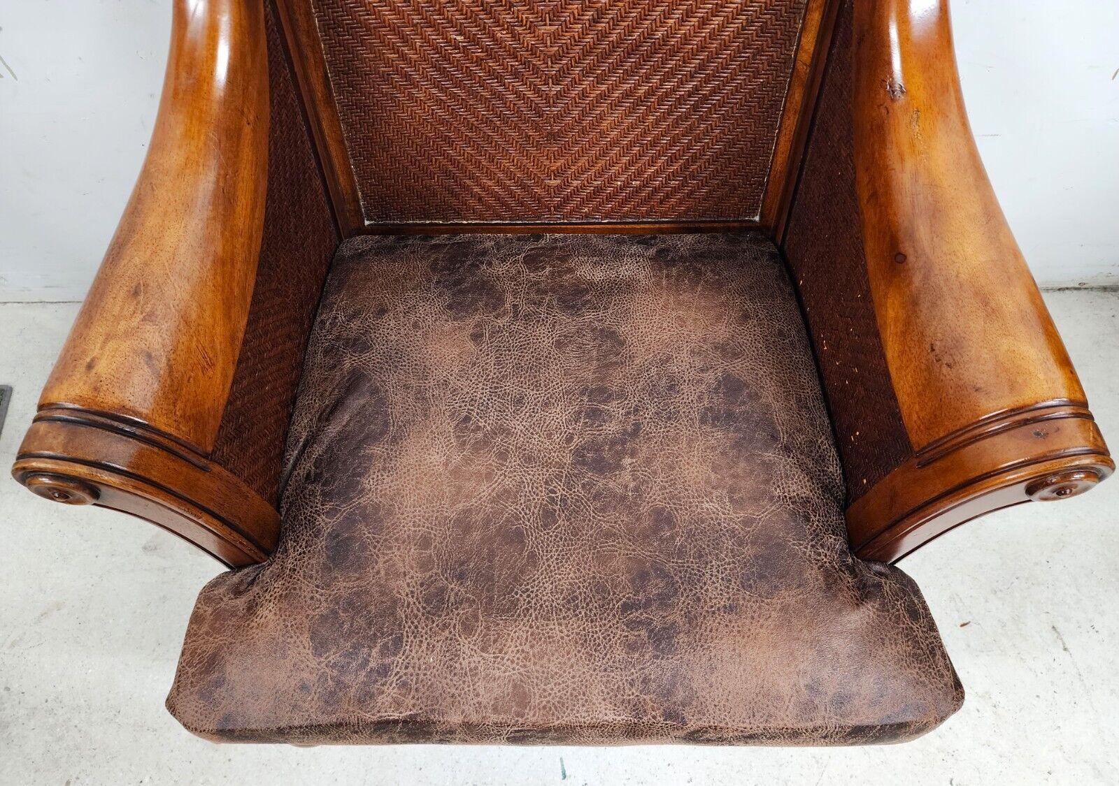 English Empire Armchair Lounge Chair 1