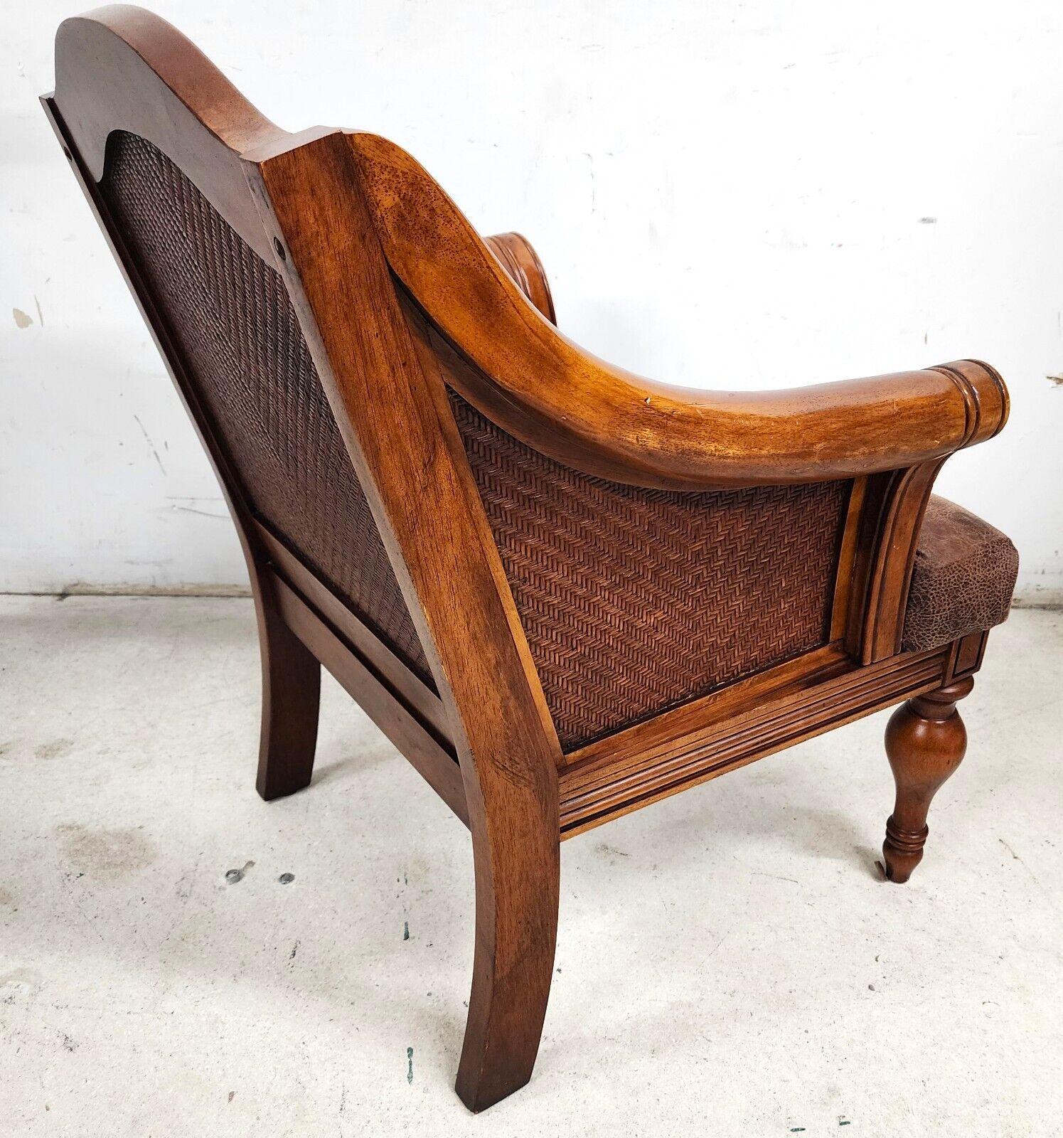 English Empire Armchair Lounge Chair 3