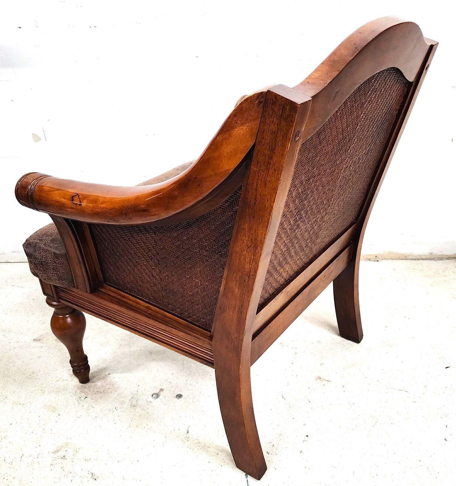 English Empire Armchair Lounge Chair 4