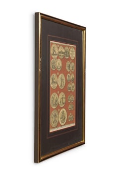 English engraving of Medals associated with King William III