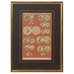 English engraving of Medals associated with King William III