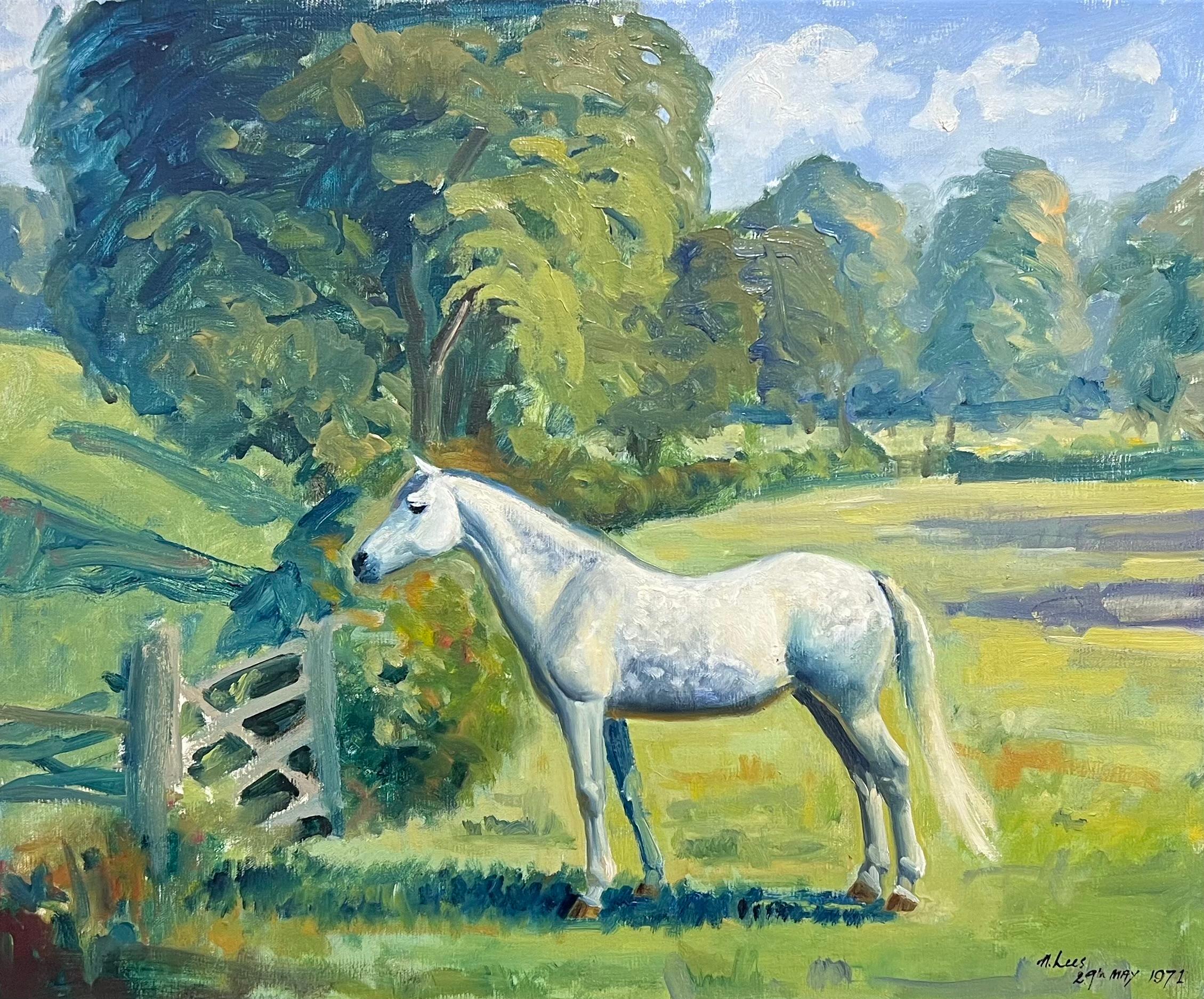 Portrait of a Horse in a Field
English artist 