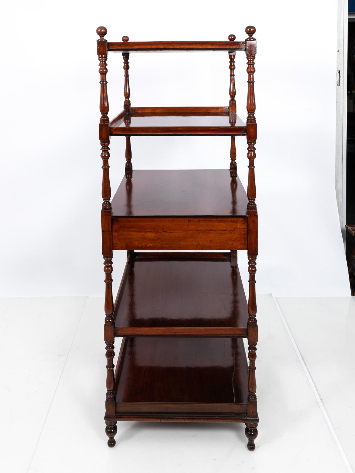 English Etagere, circa 1840s In Good Condition In Stamford, CT