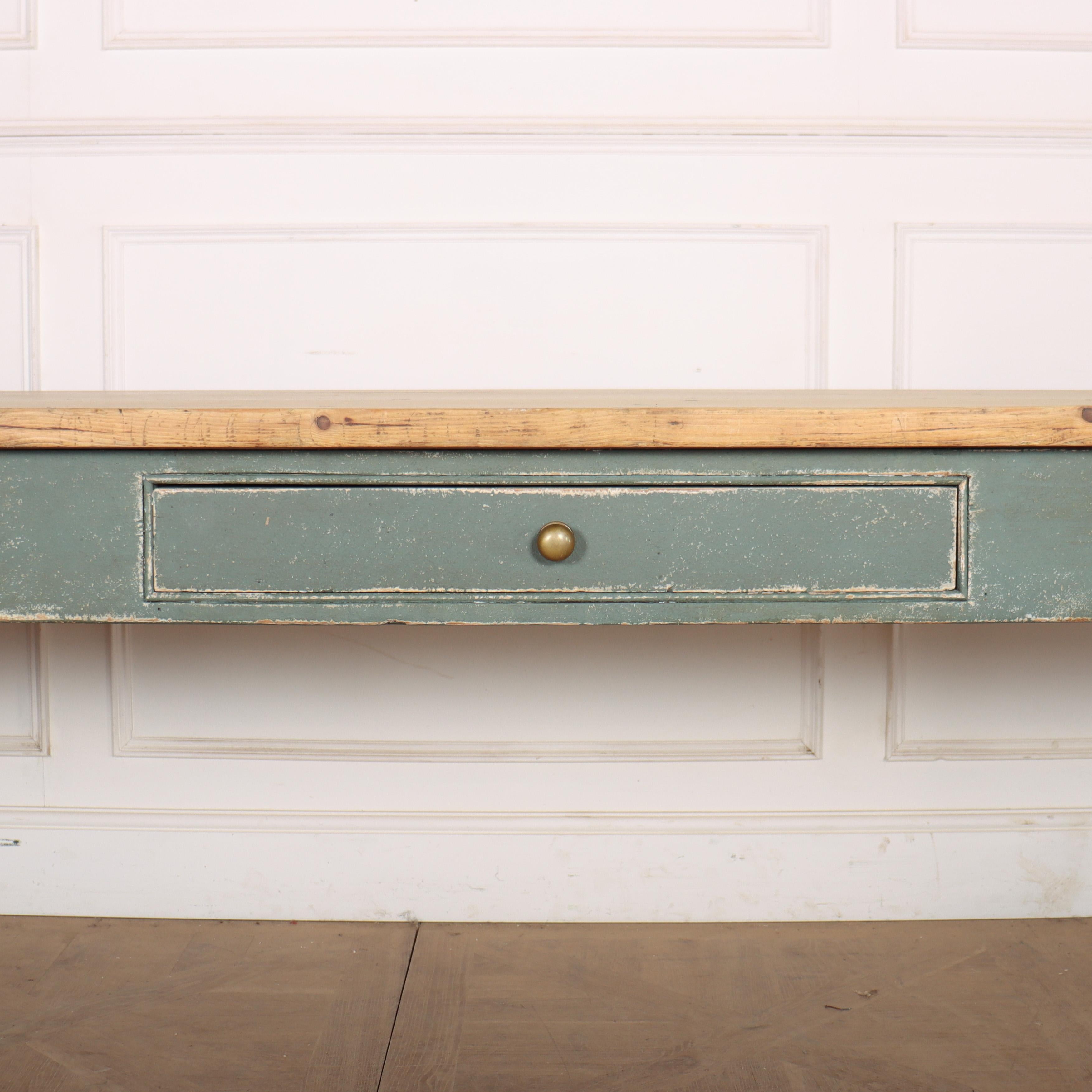 Pine English Farm House Table For Sale