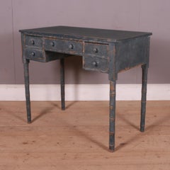 English Faux Bamboo Desk