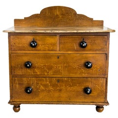 English Faux Painted Chest