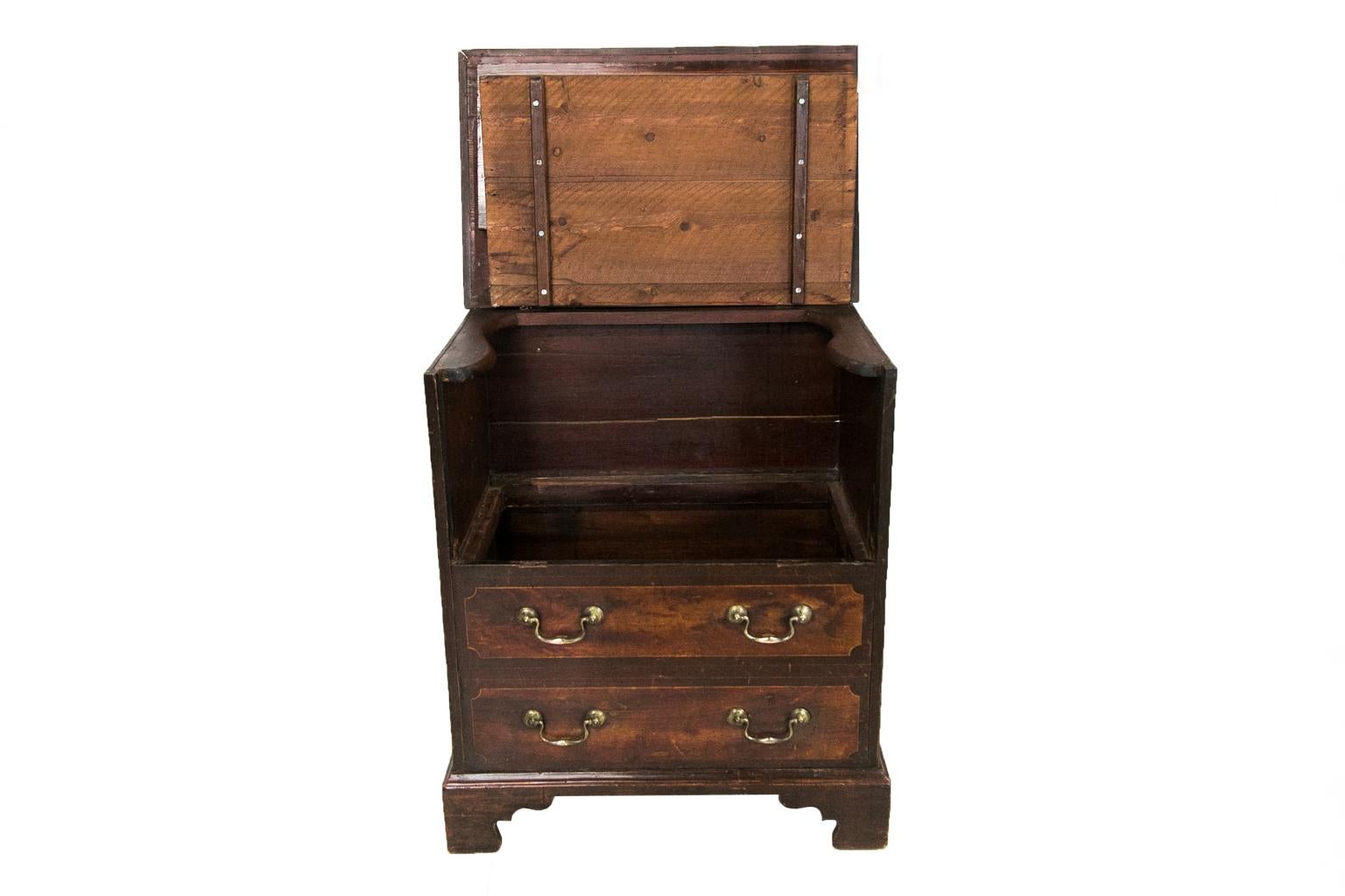 English Faux Painted Commode For Sale 2