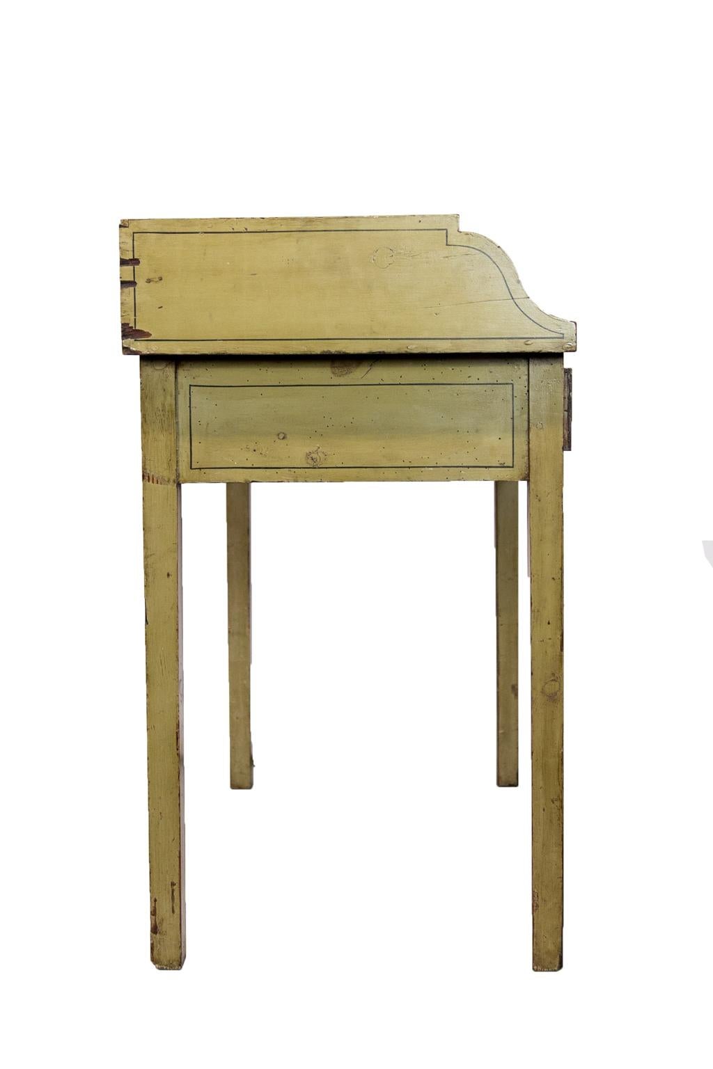 English Faux Painted Side Table For Sale 4