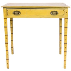 English Faux Painted Table